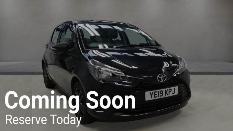 2019 Toyota Yaris 1.0 [72] VVT-i Active 5dr HATCHBACK PETROL Manual