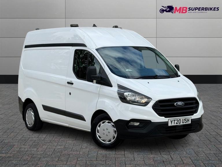 FORD TRANSIT CUSTOM 2.0 TDCI LEADER 2020 (20) HIGHROOF PANEL VAN + 44,000 MILES