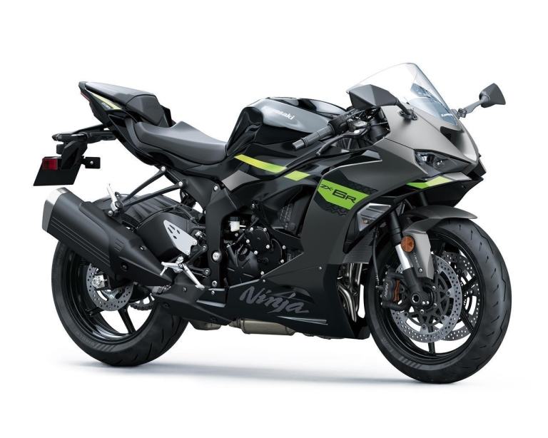 New MOTORCYCLE 2026 Kawasaki Ninja ZX6R 636 KRT Green Black