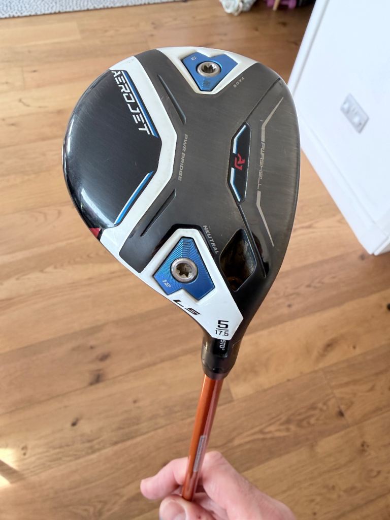 Cobra Aerojet LS 17.5 deg 5 wood - Tour AD DI-7x shaft