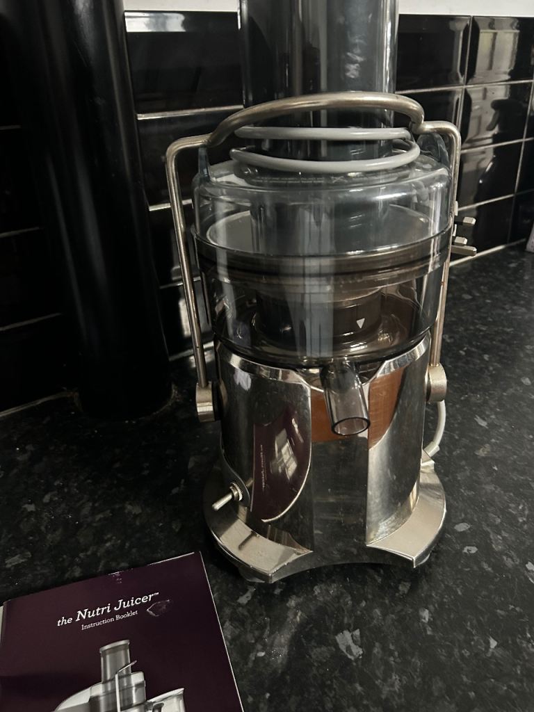 Sage The Nutri Juicer Cold Plus hardly used
