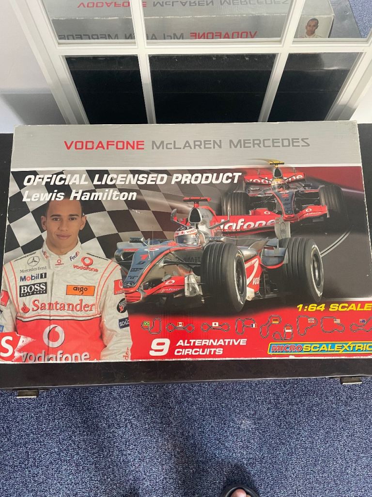Scalextric Vodafone McLaren Mercedes Lewis Hamilton Race Set