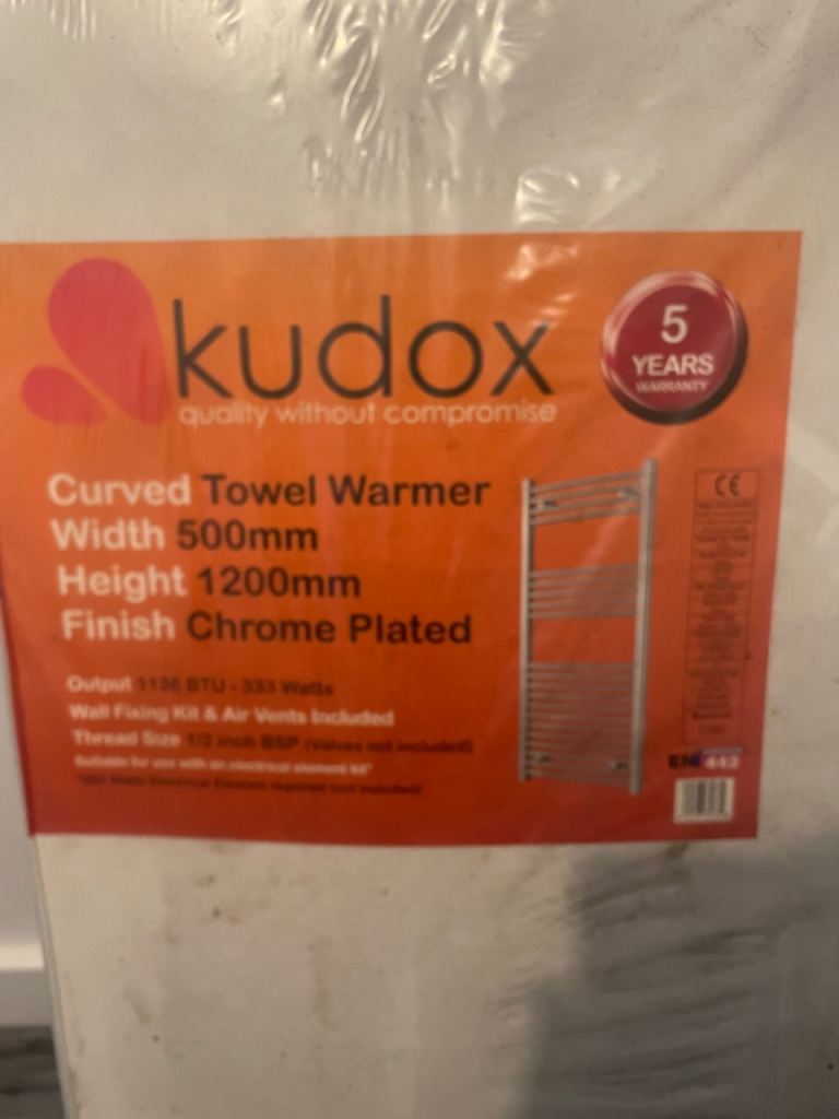 Kudos towel warmer radiator