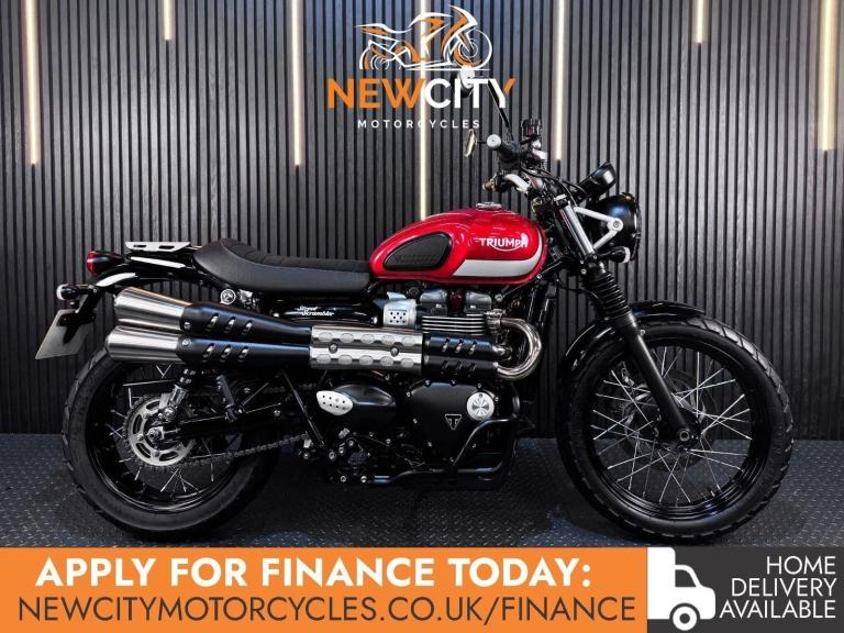 2017 Triumph Street Scrambler 900 Euro 4