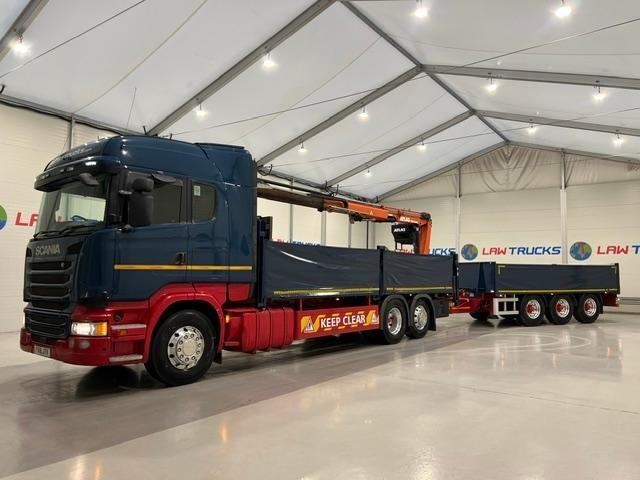 Scania R450 6x2 Highline Brick Grab Drawbar
