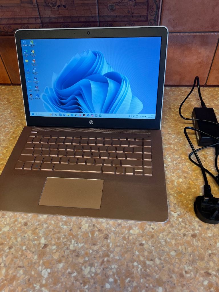 image for HP-14 Core i3-7th generation 8GB ram SSD Windows 11 & office Laptop 