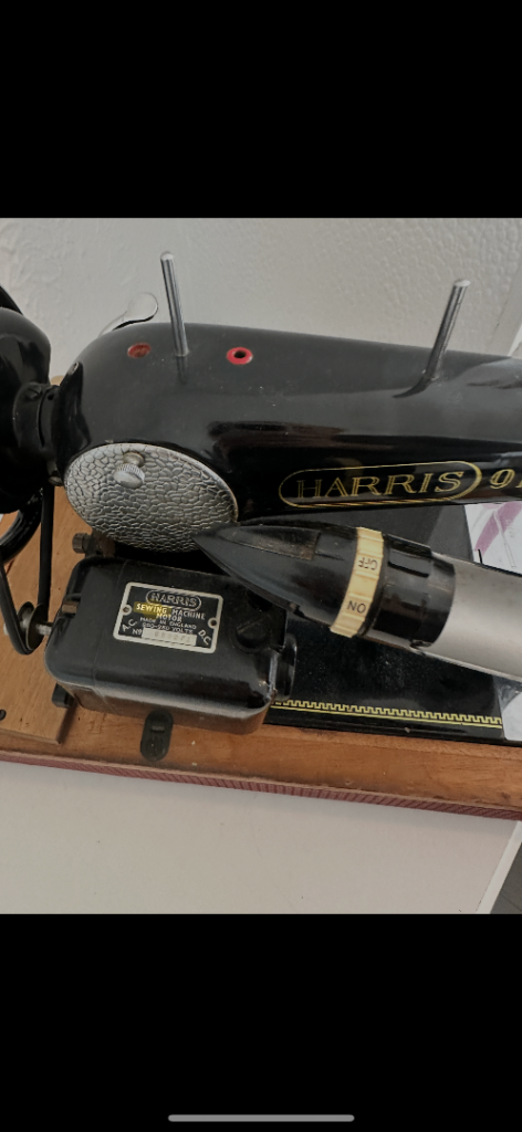Harris sewing machines 