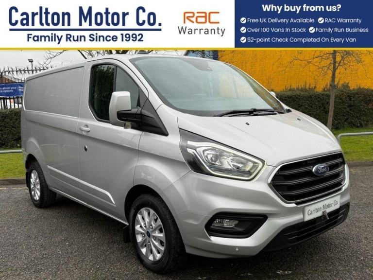 2022 Ford Transit Custom 2.0 300 EcoBlue Limited Panel Van 5dr Diesel Manual L1 