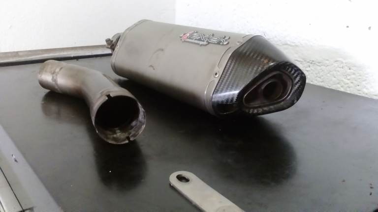 2006 - 2009 BMW GS/GSA  Lextek Exhaust.