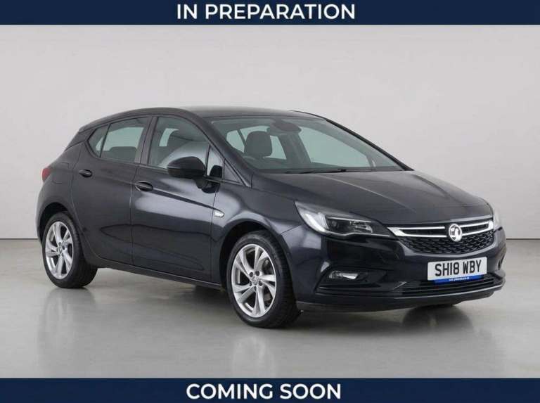 2018 Vauxhall Astra 1.4i Turbo SRi Nav Hatchback 5dr Petrol Manual Euro 6 (150 ps) Hatchback Petr...