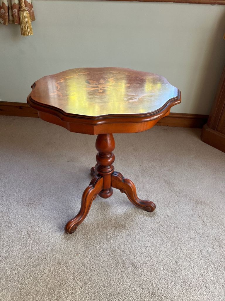 Small Wooden Occasional Table – Good Condition