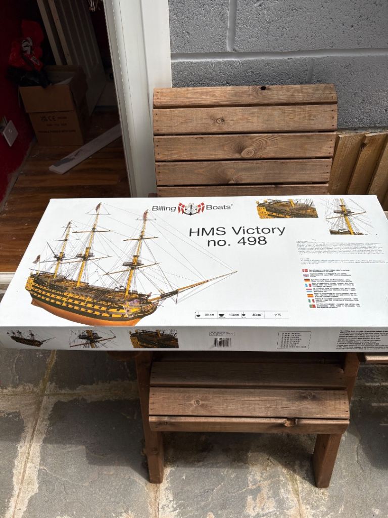 Billing Boats HMS Victory No. 498 Model Kit – Unopened
