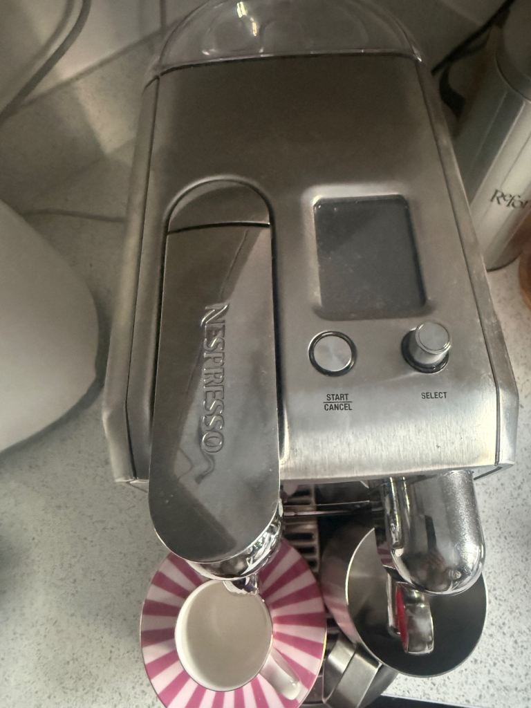 Nespresso Creatista Plus Coffee Machine - Silver, Good Condition