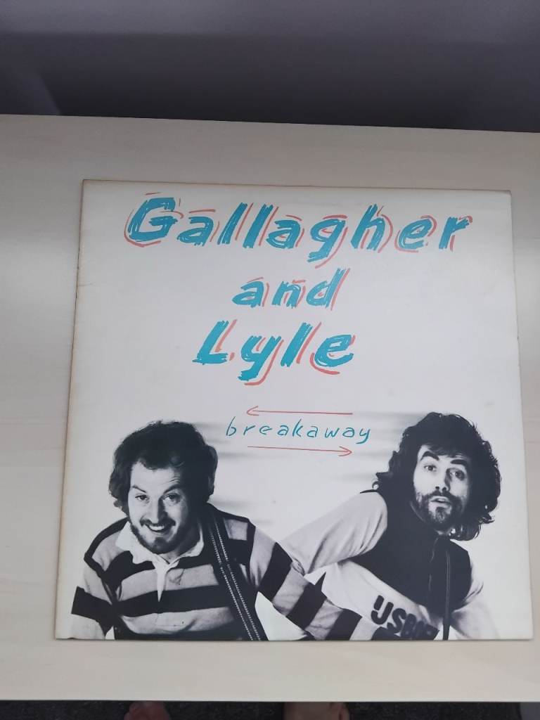 Gallagher and Lyle 'Breakaway' Vinyl Album – Good Condition