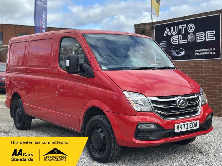 2020 LDV V80 2.5 Van PANEL VAN DIESEL Manual