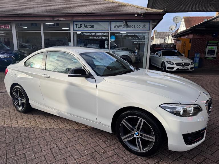 2018 BMW 2 Series 218i Sport 2dr [Nav] COUPE Petrol Manual