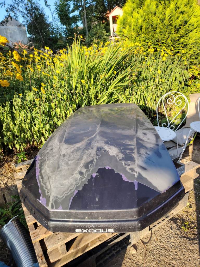Roof box Halford Exodus 470 Litres