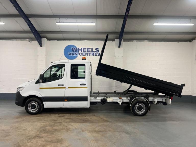 2022 Mercedes-Benz Sprinter 3.5t Progressive Crew Cab Tipper CHASSIS CAB DIESEL Manual