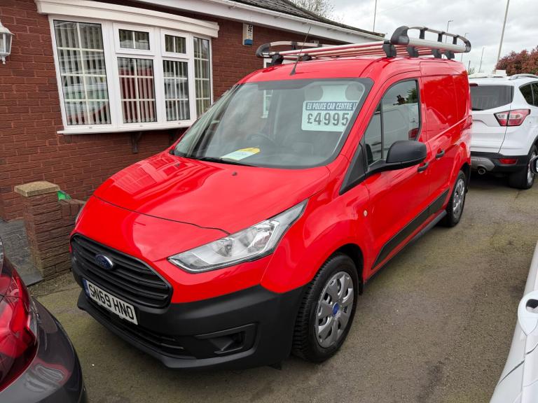 2019 69 FORD TRANSIT CONNECT 1.5 ECOBLUE 200 L1 H1 RED PANEL VAN 1 OWNER FSH