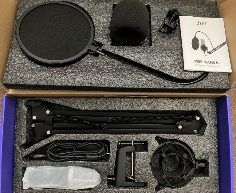 They UM-900 USB Condenser Microphone Set (As New)