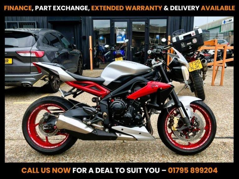 2015 TRIUMPH STREET TRIPLE 675 RX - BUY ONLINE 24 HRS A DAY - FINANCE AVAILABLE