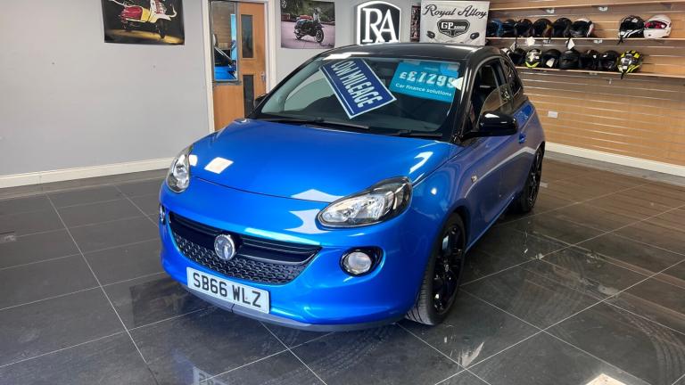 2016 Vauxhall ADAM 1.2i Energised 3dr full service history stunning colour. 27k on the clock  HAT...