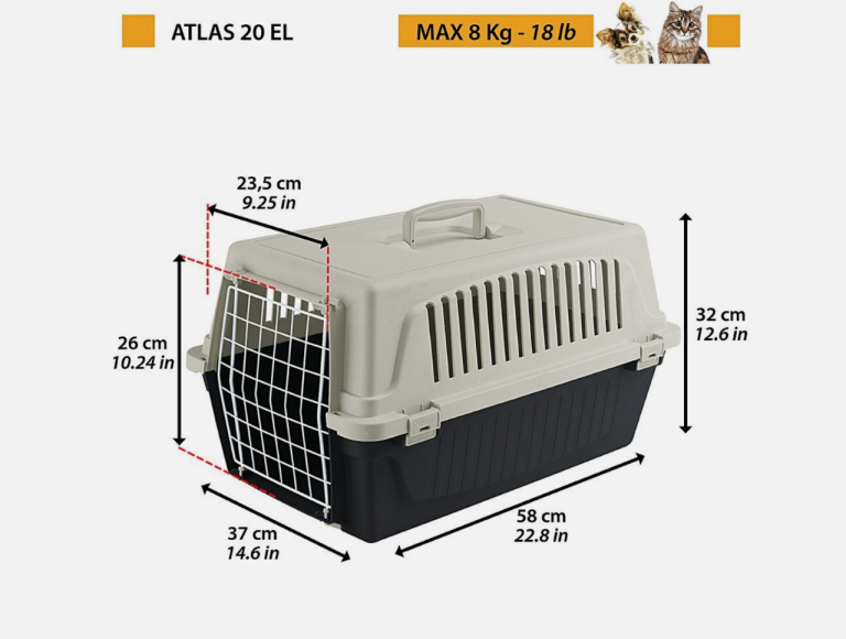 Ferplast Atlas El 20 carrier for small pets