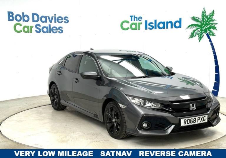 2018 68 HONDA CIVIC 1.0 VTEC TURBO SR HATCHBACK 5DR PETROL CVT EURO 6 (S/S) (126