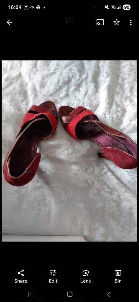 Red shoes