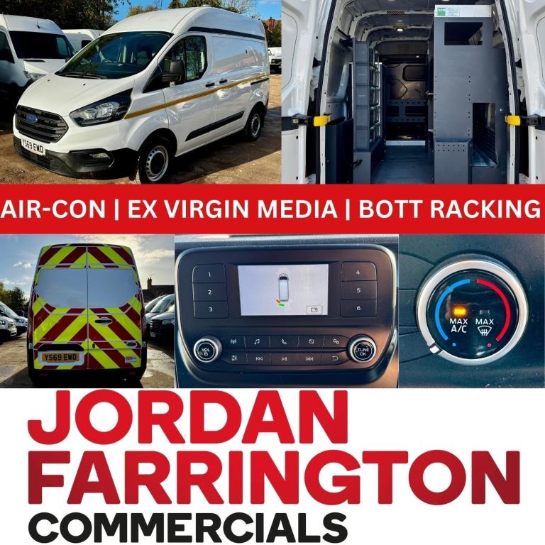2020 FORD TRANSIT CUSTOM L1H2 EU6 UTILITY SPEC FITTERS / ENGINEERS WORKSHOP VAN
