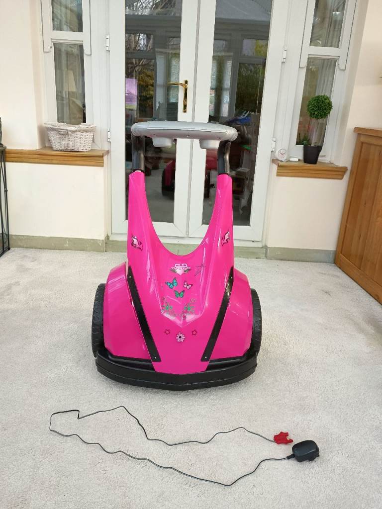 Pink Dareway Electric Ride-On Toy Segway 12v with charger -Excellent Condition -RRP £150