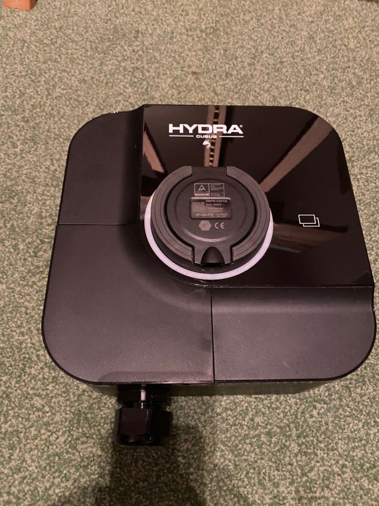 Hydra Cubus HC-7-SO-BLK EV charger 7kw