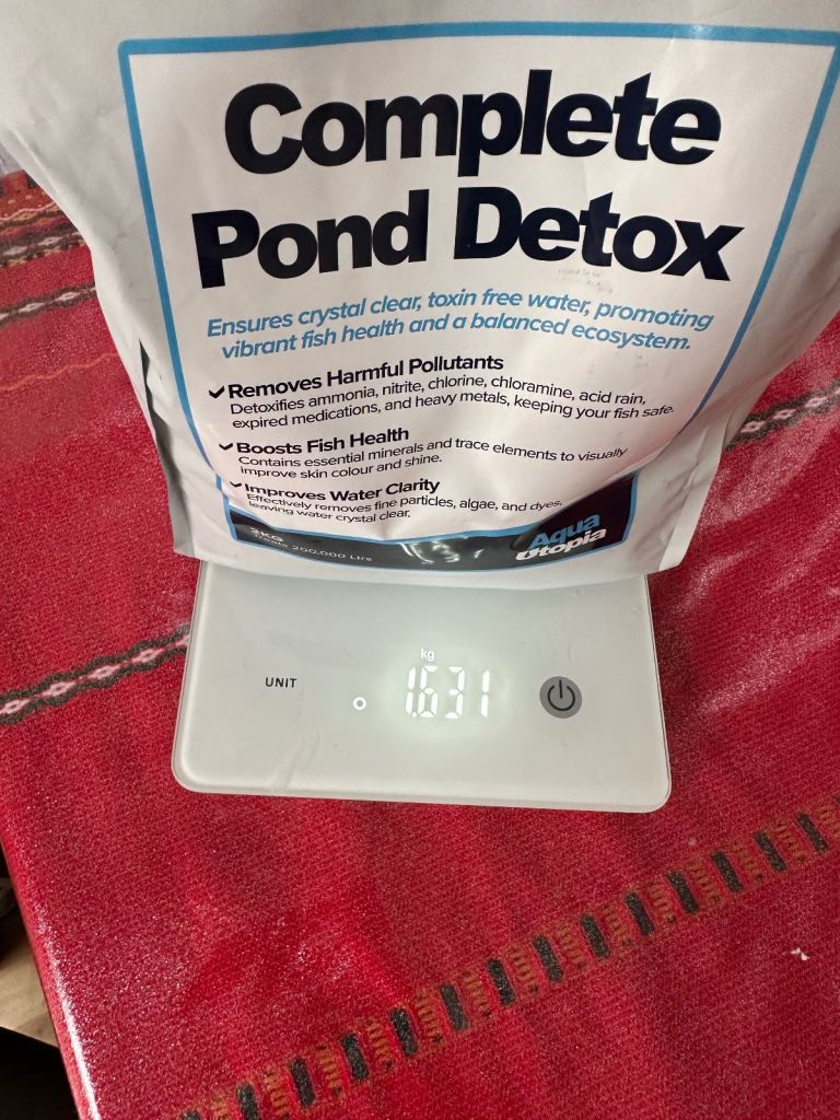 Conplete pond detox koi pond water treatment by aqua utopia
