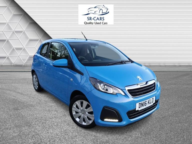 2016 16 PEUGEOT 108 1.0 ACTIVE HATCHBACK 3DR PETROL MANUAL EURO 6 (68 PS)