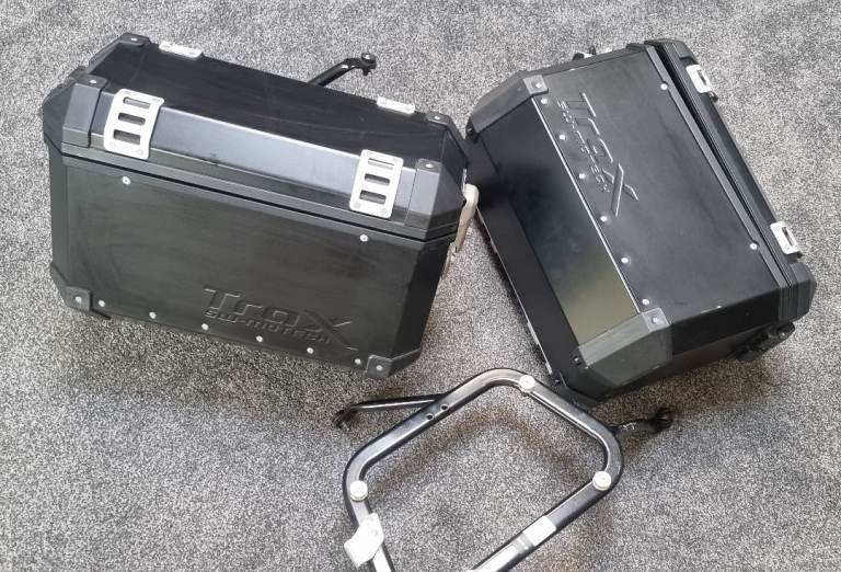 TRAX ADV M Side Case Aluminum 37 litre Black, Left and Right