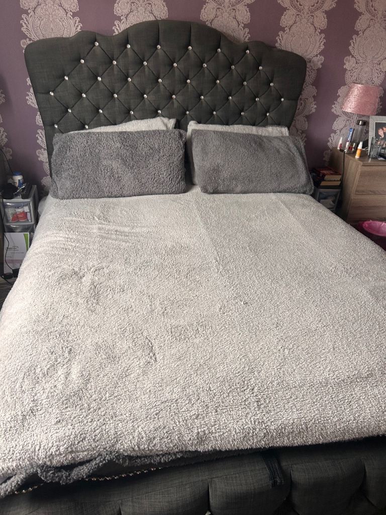 King size ottoman bed frame 