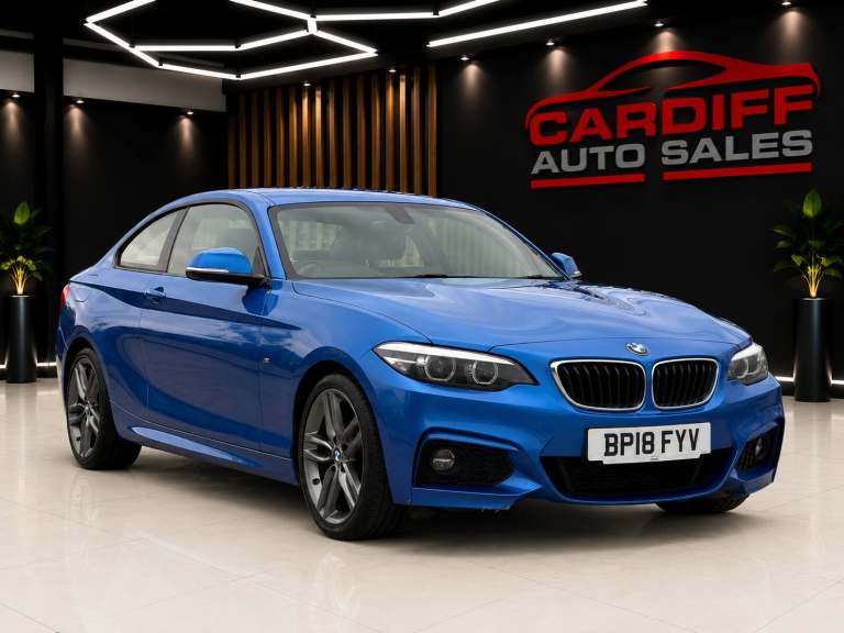 2018 BMW 2 Series 218d M Sport 2dr Step Auto [Nav] COUPE Diesel Automatic