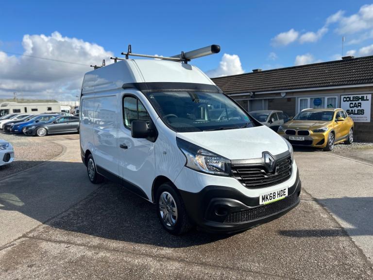 2018 68 Reg Renault Trafic 1.6 dCi ENERGY 29 Business+ SWB High Roof Euro 6