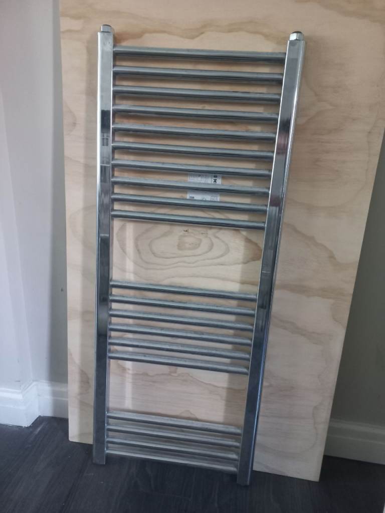 Chrome towel radiator 