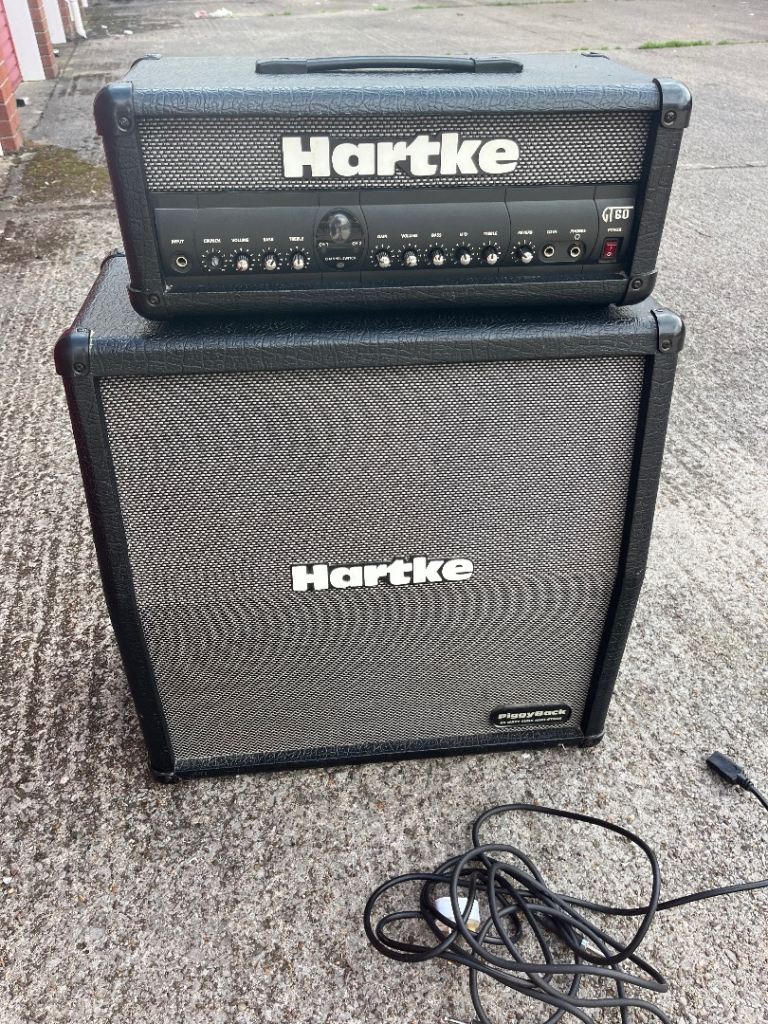 Hartke GT60 60 Watt Guitar Amplifier Head & GH408a Cabinet