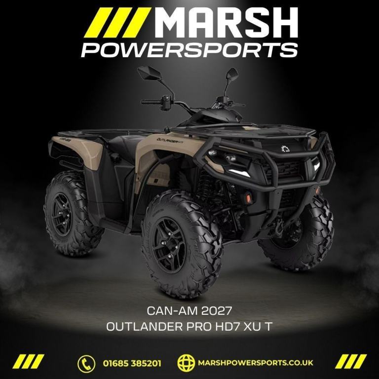 Can-Am Outlander Pro HD7 XU T 2027 - Can-Am Main Dealer - Order Now!