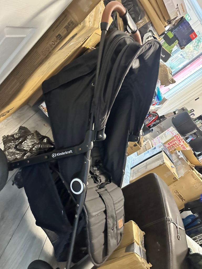 Kinderkraft Grande Plus Stroller Pushchair for Toddlers 