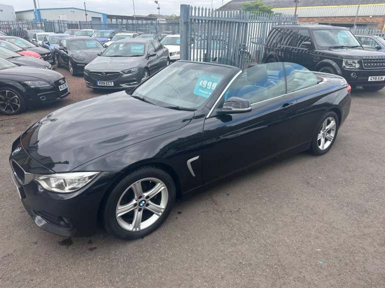 2015 BMW 4 Series 2.0 420d SE Auto Euro 6 (s/s) 2dr CONVERTIBLE Diesel Automatic