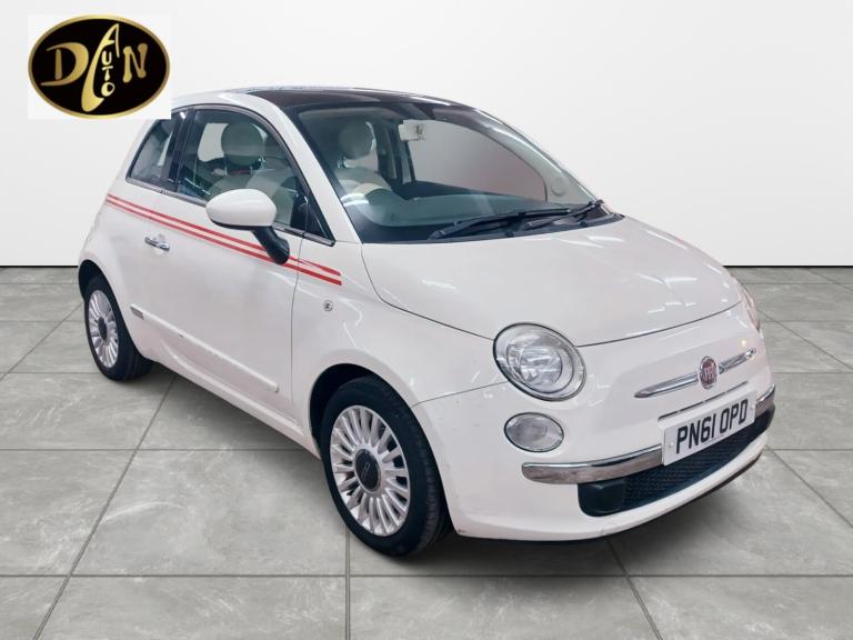 2011 Fiat 500 1.2 Lounge 3dr Dualogic [Start Stop] HATCHBACK Petrol Automatic