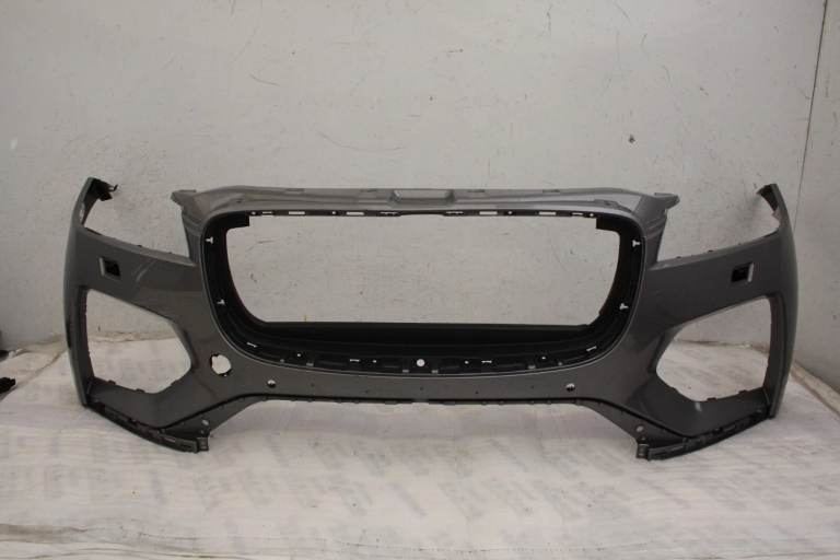 Jaguar F Pace Facelift Front Bumper 2021 ON MK83-17F003-AA Genuine *DAMAGED*