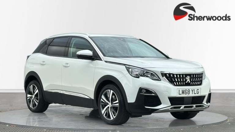 2018 Peugeot 3008 1.6 PureTech Allure SUV 5dr Petrol EAT Euro 6 (s/s) (180 ps) Automatic Estate P...