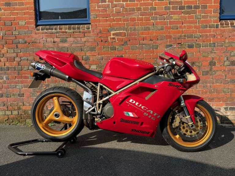 1997 Ducati 916 BIPOSTO PETROL Manual