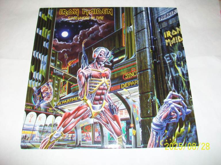 Iron Maiden somewhere in time.