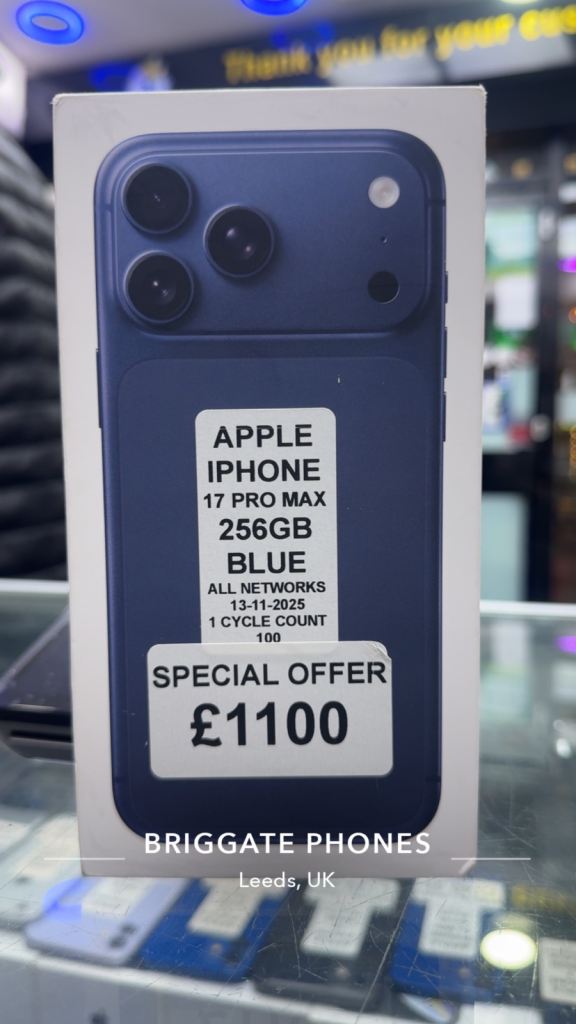 APPLE IPHONE 17 PRO MAX 256GB BLUE UNLOCKED 