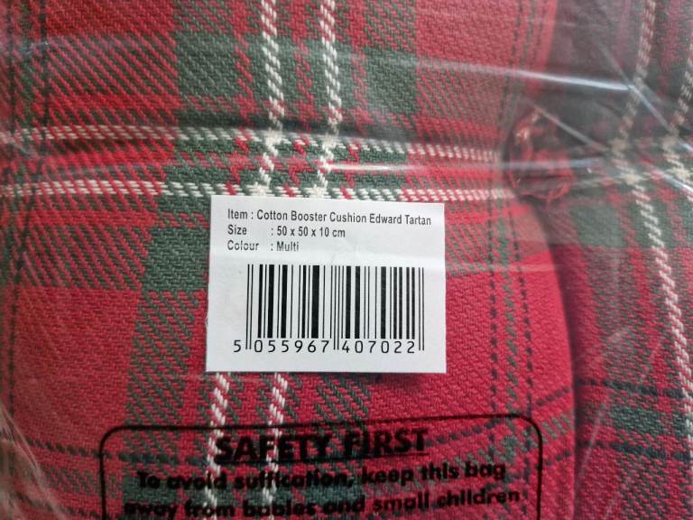 4x booster cushions 50 x 50